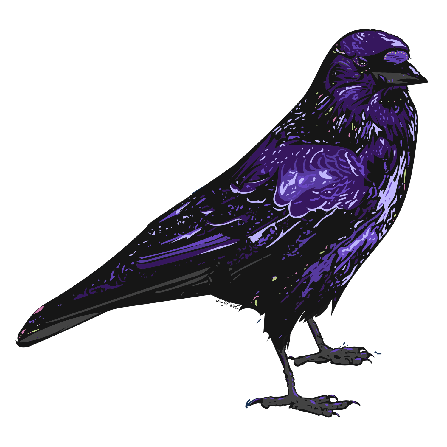 Standing Crow - Artist Website